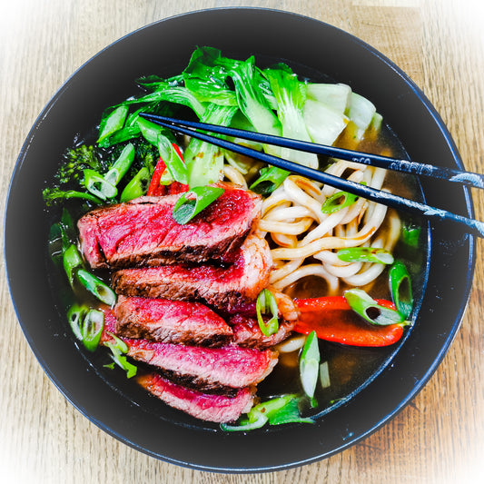 Elevating Comfort with our Beef and Vegetable Ramen Broth